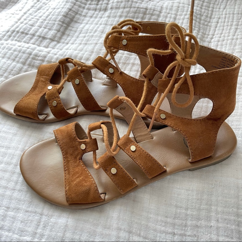 Brown sandals